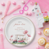 ゴルフベビーシャワーパーティーの紙皿 Let's Par-tee ペーパープレート (パーティー)