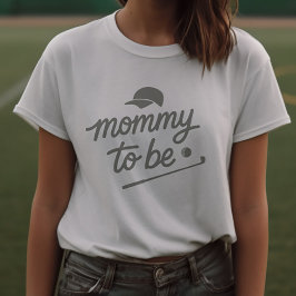 ゴルフベビーシャワー ママになる Tシャツ