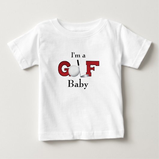 ゴルフベビー ベビーTシャツ (正面)