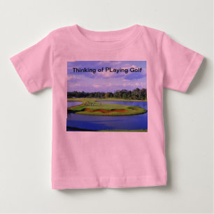ゴルフベビーTシャツ ベビーTシャツ