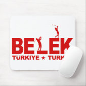 ゴルフベレクmousepaad – 赤 マウスパッド (マウス)