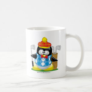ゴルフペンギン コーヒーマグカップ