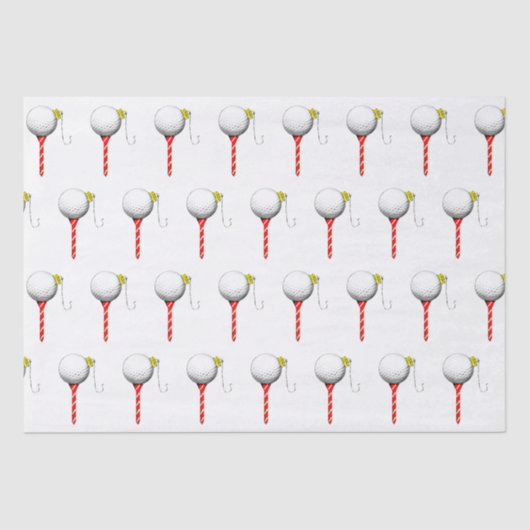 ゴルフホリデーギフトアイディア 薄葉紙 (正面)