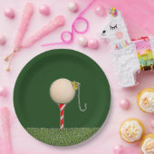 ゴルフホリデーパーティー ペーパープレート (パーティー)