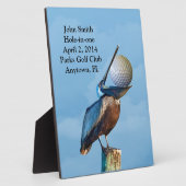 ゴルフホールインワン記念カスタマイズ可能 フォトプラーク (側面)