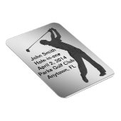 ゴルフホールインワン記念カスタマイズ可能 マグネット (右側)