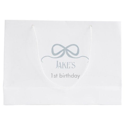 ゴルフボウパーティー抱き枕 ラージペーパーバッグ (裏面)