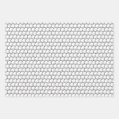 ゴルフボクールールスポーツパターンをタイル張り ラッピングペーパーシート (正面3)