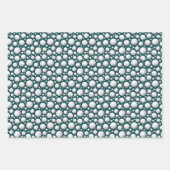 ゴルフボクールールスポーツパターンをタイル張り ラッピングペーパーシート (正面)