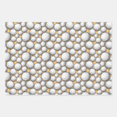ゴルフボクールールスポーツ愛好家タイル ラッピングペーパーシート (正面2)