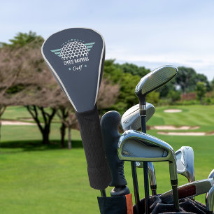 ゴルフボパーソナライズされたールロゴ ゴルフヘッドカバー