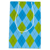 ゴルフボーイバースデーパアーガイルーティ ミディアムペーパーバッグ (裏面)