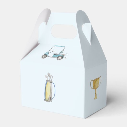 ゴルフボーイベビーシャワー フェイバーボックス (裏面サイド)