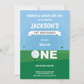 ゴルフボーイ誕生日招待状 招待状 (正面)