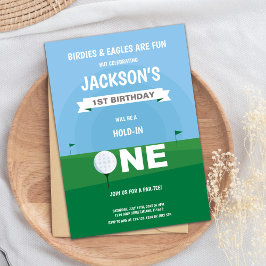 ゴルフボーイ誕生日招待状 招待状