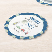 ゴルフボーイ誕生日 ペーパーコースター (アングル)