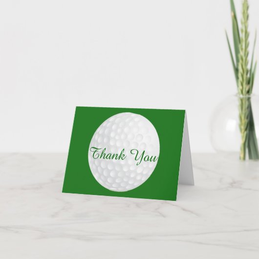 ゴルフボールありがとう 招待状 (正面)