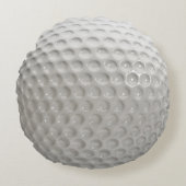 ゴルフボールおもしろいスポーツ ラウンドクッション (正面)