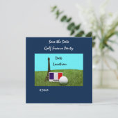 ゴルフボールとエッフェルタワーパリフランスゴルファー シーズンカード (スタンド正面)