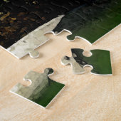 ゴルフボールとホール-スポーツアート ジグソーパズル (側面)