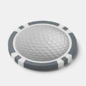 ゴルフボールのカスタマイズ可能なトランプのポーカーチップ ポーカーチップ (シングル)