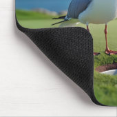 ゴルフボールのカモメ マウスパッド (コーナー)