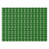 ゴルフボールのパターンが緑に テーブルクロス (正面(横))