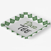 ゴルフボールのパーティーワード  ペーパープレート (傾斜あり)