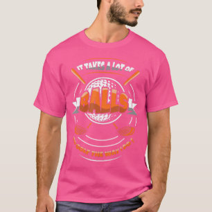 ゴルフボールの多くを取るおもしろいことわざゴルファーGolf C Tシャツ
