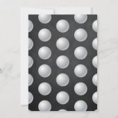 ゴルフボールエージ誕生日 サンキューカード (裏面)