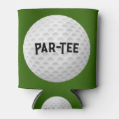 ゴルフボールオングリーンクーラー 缶クーラー (正面)