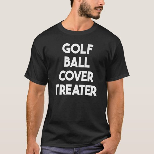 ゴルフボールカバー処理装置 Tシャツ (正面)