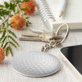 ゴルフボールキーチェーン キーホルダー (側面)