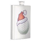ゴルフボールクリスマス帽子 フラスク (右)