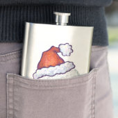 ゴルフボールクリスマス帽子 フラスク (インサイチュ)