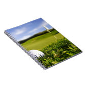 ゴルフボールコース ノートブック (右側)