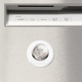 ゴルフボールスカル及びクロスボーン マグネット (インサイチュ (食洗機))