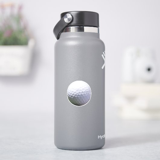 ゴルフボールスポーツ写真ゴルファー シール (HydroFlask)