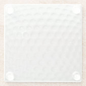 ゴルフボールスポーツ ガラスコースター (裏面)