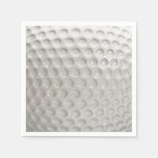 ゴルフボールスポーツ スタンダードカクテルナプキン (正面)