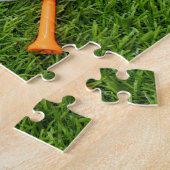 ゴルフボールティー付きゴルフパルティーパーティーカラフル ジグソーパズル (側面)