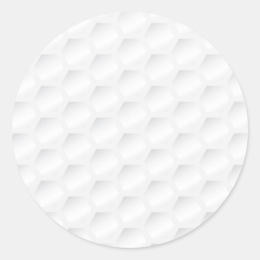 ゴルフボールテクスチャ ラウンドシール (正面)