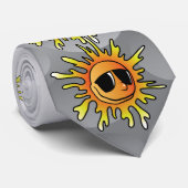 ゴルフボールディンプルとサンタイ ネクタイ (ロール)