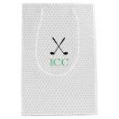 ゴルフボールディンプルカントリークラブイニシャルクラシック ミディアムペーパーバッグ (正面)