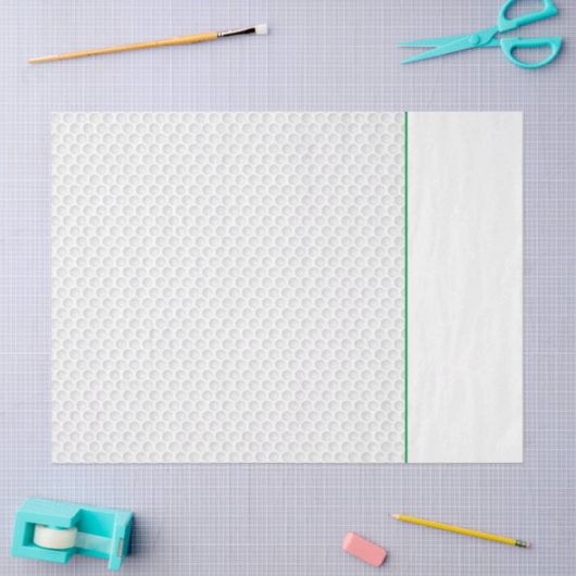 ゴルフボールディンプルゴルファーゴルフのスポーツギフトラップ 薄葉紙 (クラフト)