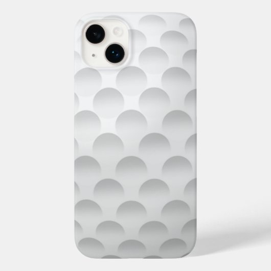 ゴルフボールディンプルデザイン Case-Mate iPhoneケース (裏面)
