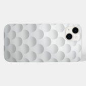 ゴルフボールディンプルデザイン Case-Mate iPhoneケース (裏面 (横))