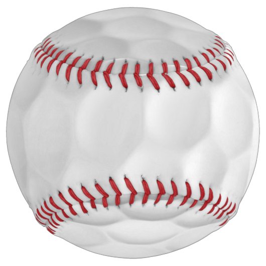 ゴルフボールディンプルパーソナライズされた文字及びナンバー ソフトボール (裏面)