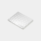 ゴルフボールディンプル付名前をカスタムする ポストイット (アングル)