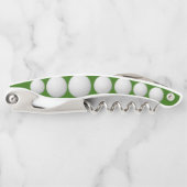 ゴルフボールデザインコルクスクリュー ソムリエナイフ (正面)